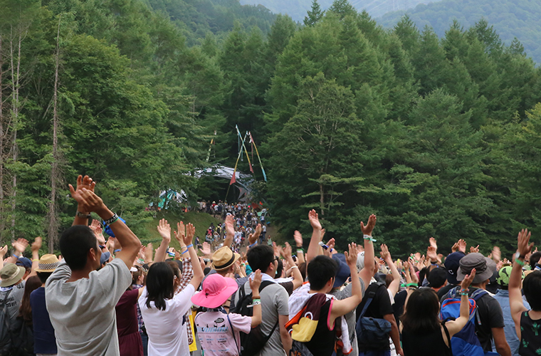画像：フェスの風景